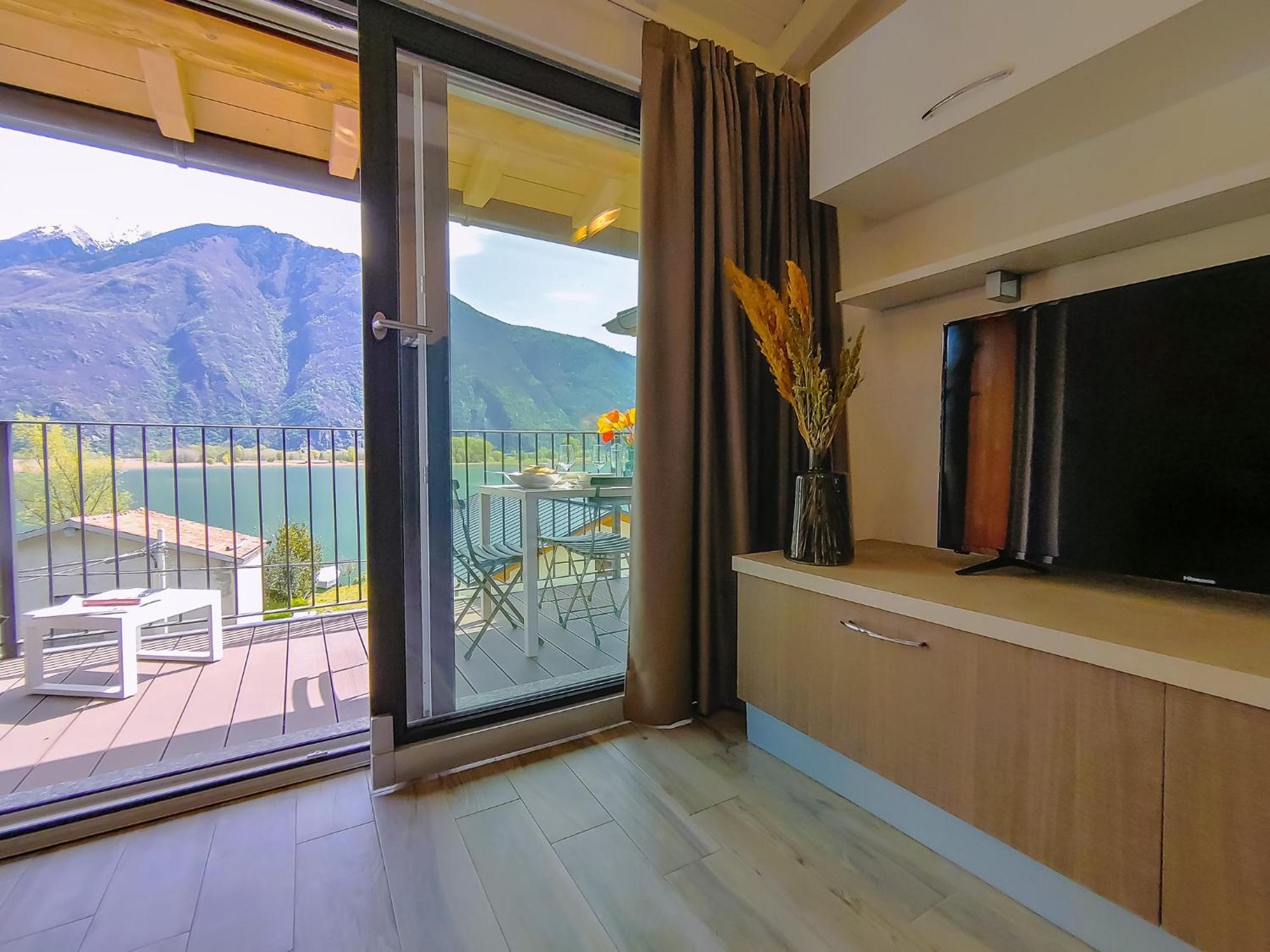 Dascio Dolce Ferienwohnung Panorama Balkon Am See Extérieur photo