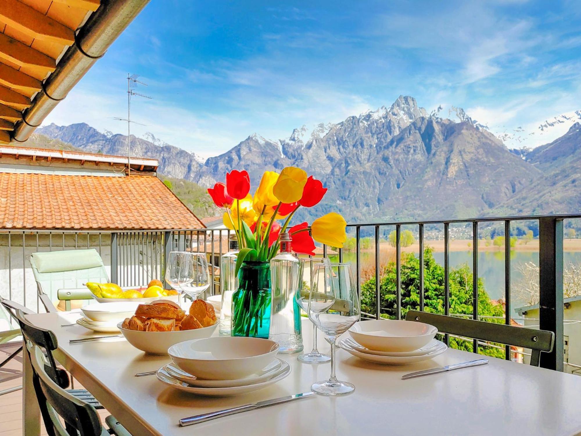 Dascio Dolce Ferienwohnung Panorama Balkon Am See Extérieur photo