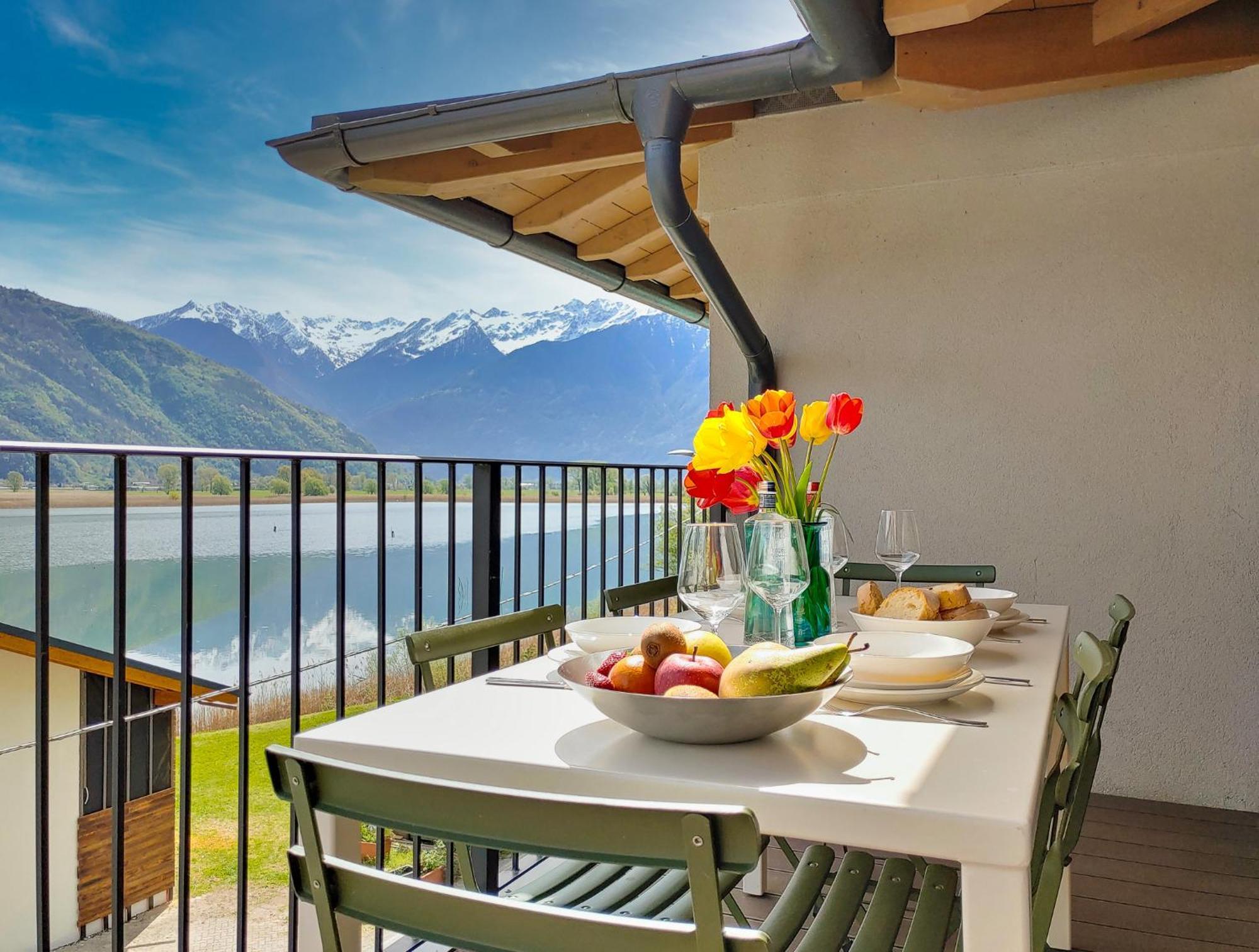 Dascio Dolce Ferienwohnung Panorama Balkon Am See Extérieur photo