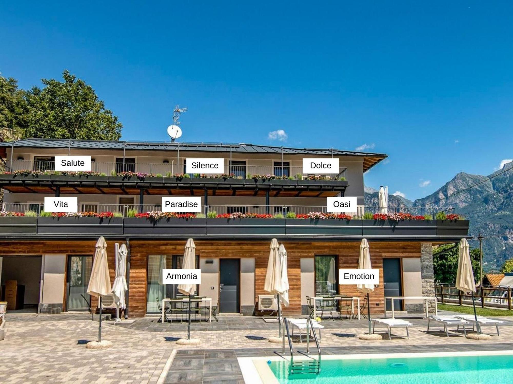 Dascio Dolce Ferienwohnung Panorama Balkon Am See Extérieur photo